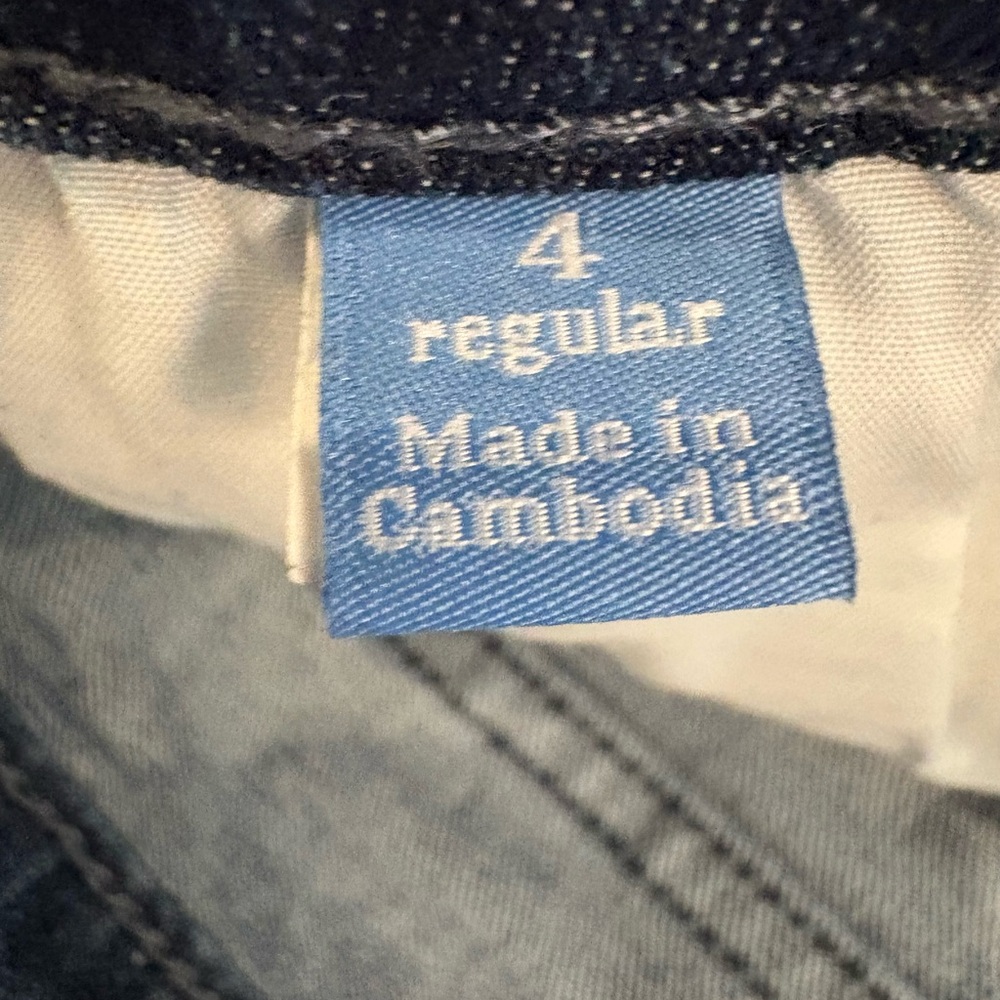 Simply Vera Vera Wang Dark Blue Skinny Jeans - Picture 3 of 5
